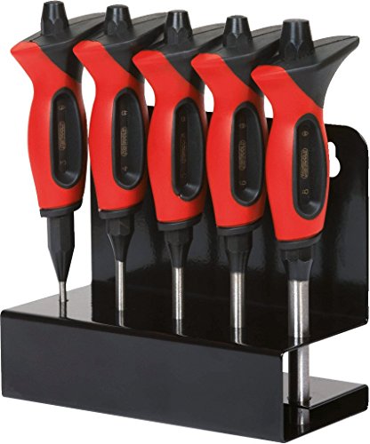 KS Tools 156.0220 Durchtreiber-Satz mit Handschutzgriff,5-tlg