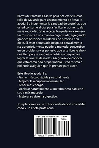 Barras de Proteína Caseras para Acelerar el Desarrollo de Músculo para Levantamiento de Pesas: Aumen