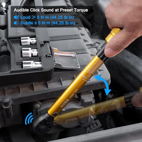 YIYEIE 1/4 Inch Drive Bike Torque Wrench