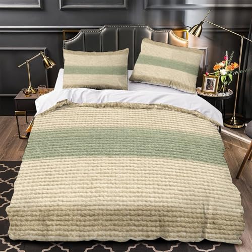 Housse de Couette Fermeture Éclair Super Douce pour Lit Adolescent - 2