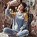 Produktbild DUJUN Die Winterverdickung der Flanellpyjamasfrauen Plus warmes korallenrotes Samtpyjamaswinter-Hausservice des Samtmädchens A-21 XL
