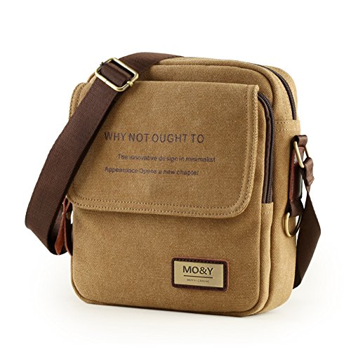 Sac en toile Vintage robuste avec compartiments pour sports de plein air