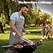 Grilliance 26 Stücke Edelstahl Grillzubehör Set Hochwertiger BBQ Grillbesteck Koffer Perfektes Grillwerkzeug Set für Männer Geschenk mit Tragbarer Aufbewahrungskoffer und Fleischthermometer Braun