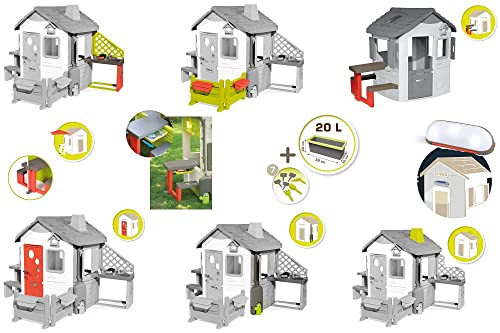 Smoby - Douchette 3 en 1 - Accessoire de Maison Smoby - Jet d'eau Fixe ou Tournant - A Partir de 2 Ans