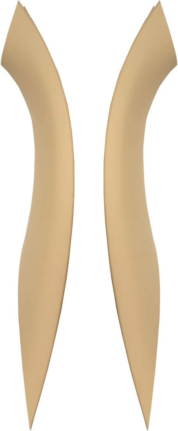 Compatible with BMW 3 Series 4 Series Inner Door Handle Cover for Sticky Handles 2012-2019 F30 F31 F34 F80 F32 F33 F36 330 340 440 Interior Door Pull 2pcs (Black)