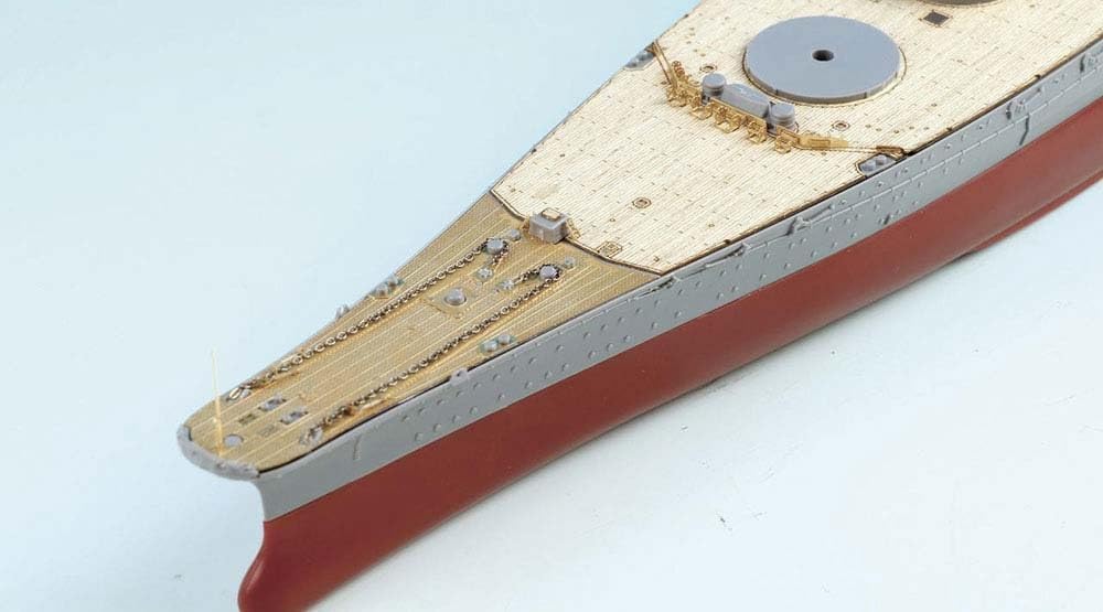Tetra Model SA7009 1/700 SA Series Japanese Battleship Musashi Wooden Deck with Etched Parts (for F Company NEXT002) Plastic Model Parts