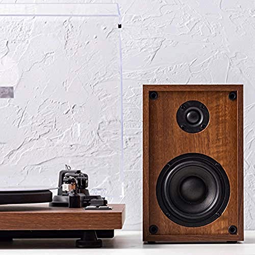 YAMMY Tourne-disques, boîte à Musique avec Haut-parleurs stéréo sans Fil à 2 Vitesses Tourne-Disque en Bois, Prend en… - Les Beatles, Paul McCartney, John Lennon, RIngo Starr, George Harrison YAMMY Tourne-disques, boîte à Musique avec Haut-parleurs stéréo sans Fil à 2 Vitesses Tourne-Disque en Bois, Prend en… – Image 4