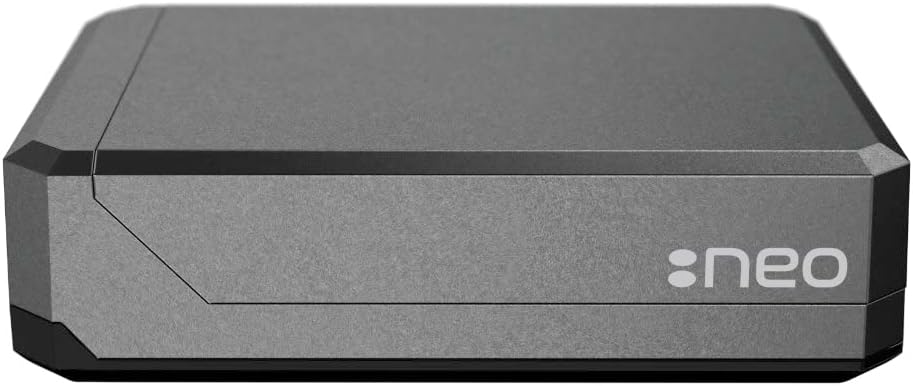 Argon NEO Raspberry Pi 4 Case | Designed for GPIO and PoE Access, Fan, Camera and LCD Display | All Aluminum Heatsink Enclosures
