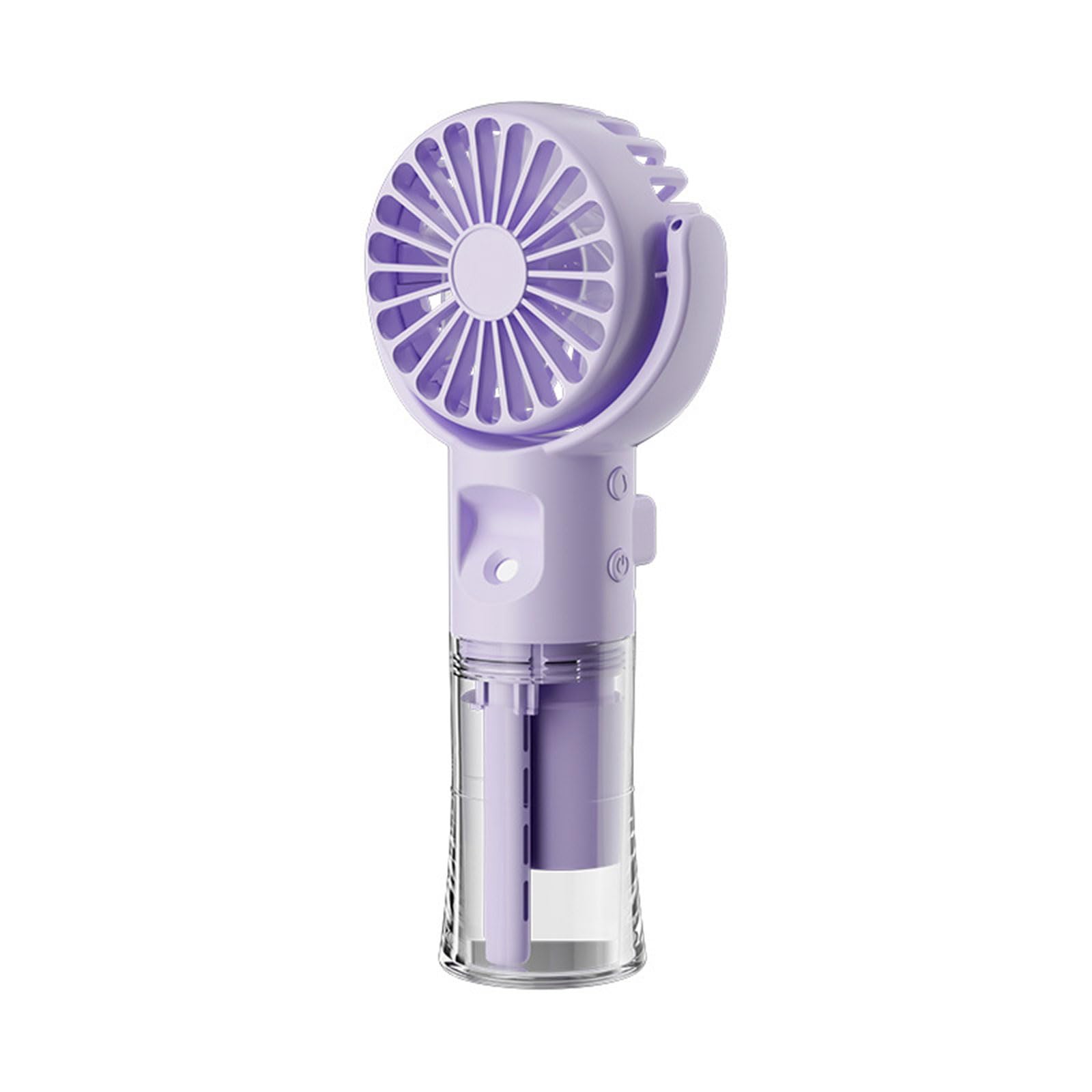 XuQiZZpp Misting Fan with Misting Small Handheld Fan Rechargeable Fan Water Handheld Fan Hand Fan Cooling 4 Speed