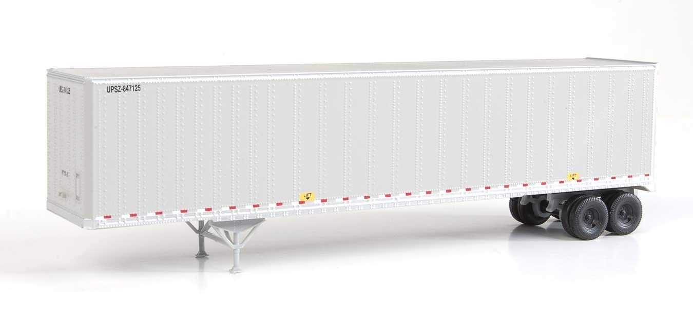 48' Stoughton Trailer 2-Pack - Assembled - United Parcel Service UPSZ (Gray)