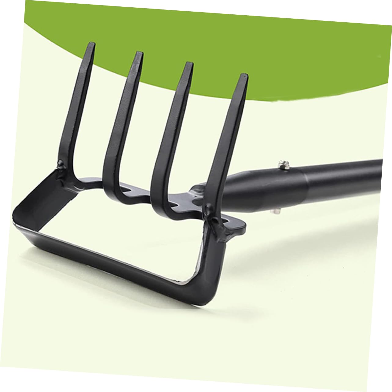 OSALADI Attrezzo da Giardino Doppio Uso in Acciaio Inossidabile Nero | Scavare Solchi e Diserbare, Portatile, Strumento Manuale per Orto e Cura del Verde
