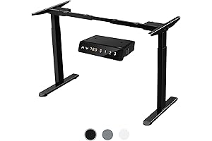 Standing Desk Frame Dual Motor | Motorized Sit Stand Desk