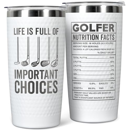 HUNIGIFT 20 Oz Golf Tumbler