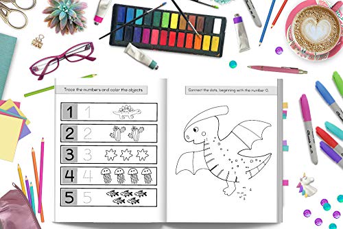 Preschool Math: Numbers, Arithmetic, Counting: Toddler Activity Book Ages 2-4 thumb #8