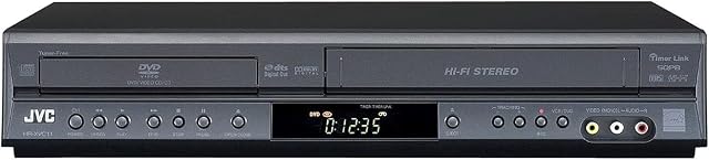 JVC HRXVC11B Progressive Scan DVD Player and VCR Combo Renewed