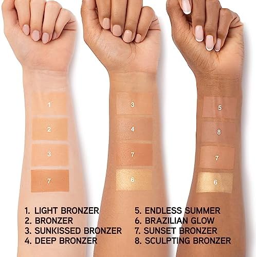 Physicians Formula - Murumuru Butter Bronzer - Terra Abbronzante Viso, Colore Scuro, a Base di Burro di Murumuru ad Effetto Illuminante - con Applicatore in Spugna - Deep Bronzer