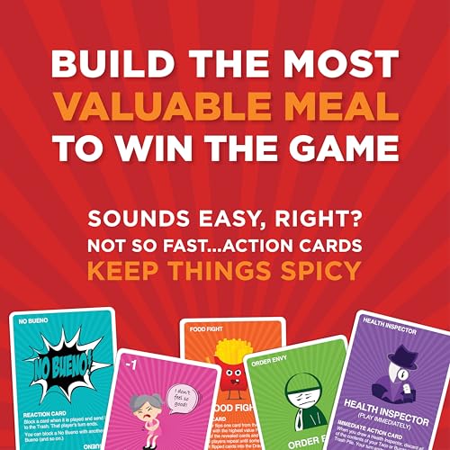 Image of Taco vs Burrito Collectors Tin - The Wildly Popular Surprisingly Strategic Card Game Created by a 7 Year Old - 5 Ways to Play - Fun Family Games for Kids and Adults, Game Night, Travel Games