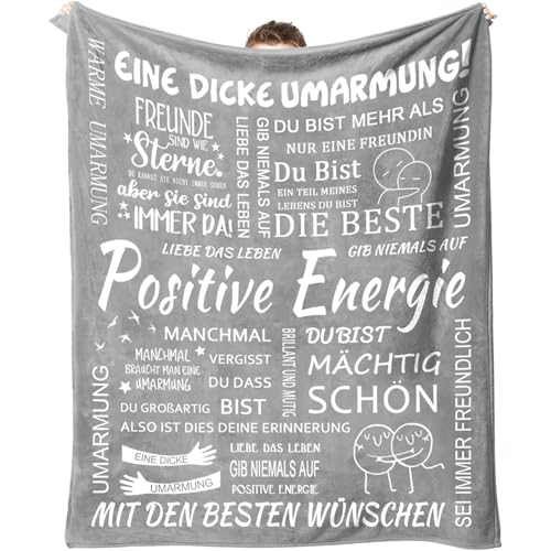 SUOPDH Beste Freundin Geschenke, Umarmung Decke Geschenke für Freundin,...