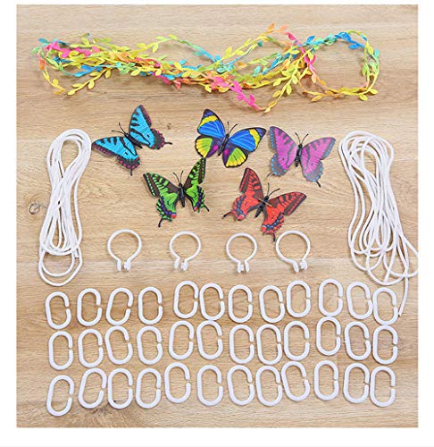 Mengersi Four Corner Post Canopy Bed Curtains 2-In-1 Anti-Glare Windproof Lightproof For Girls Boys Kids Teens Gift Home Bedroom Decoration (Queen, Star) #TOP4