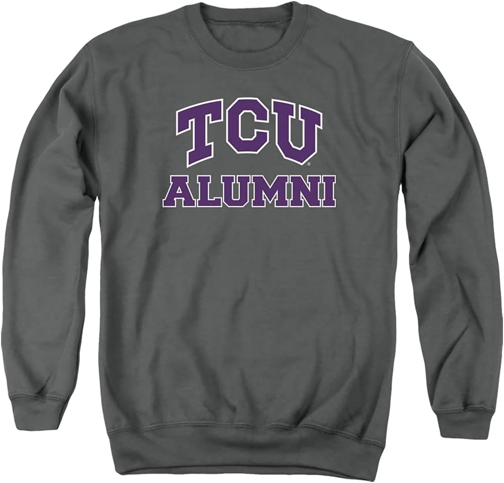 Texas Christian University Official Alumni Unisex Adult Crewneck Sweatshirt