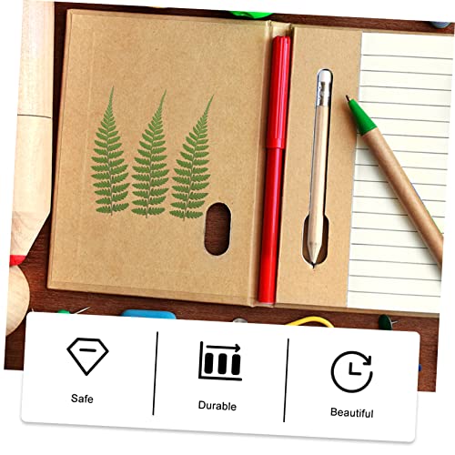 Abaodam 2 Peças Amostra De Folha Prensada Folhas Tropicais Folhas Secas Naturais Joias De Unhas Seca