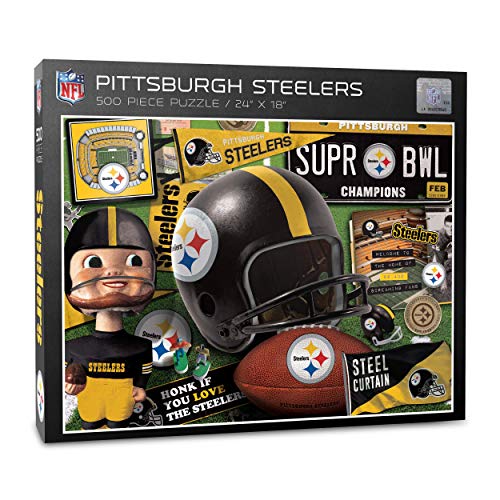 Image of YouTheFan NFL Retro Series Puzzle - 500 Pieces