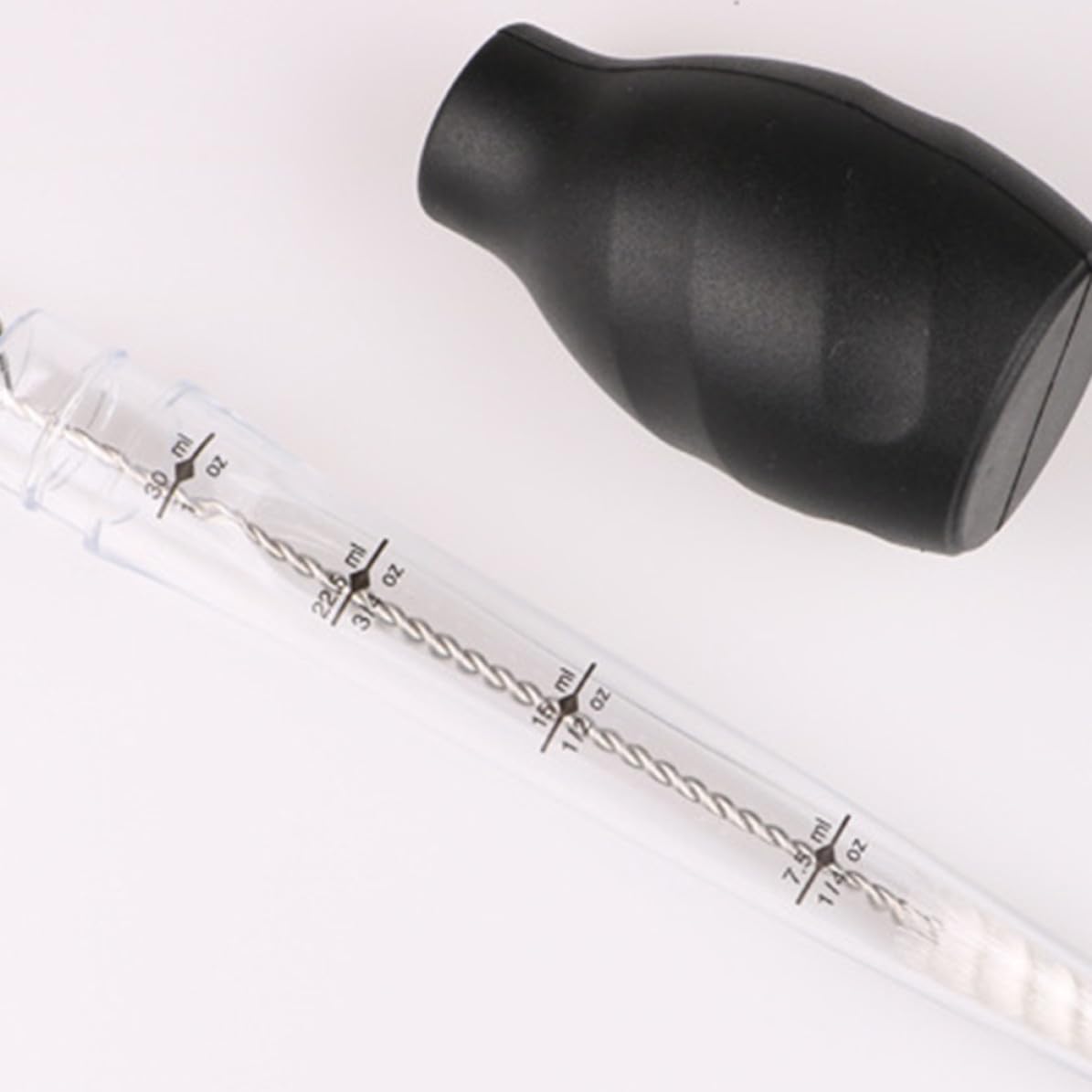 Turkey Baster Bbq with Brush Silicone Seasoning Pump for Kitchen