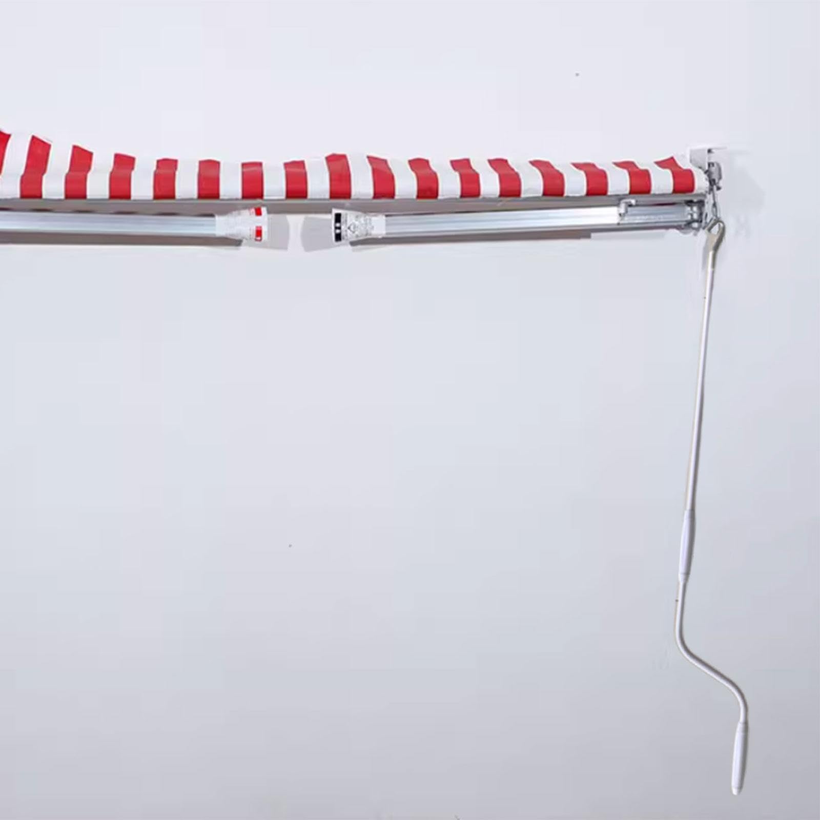 Mango de manivela para toldo de caravana, aleación de aluminio, accesorio de repuesto de fácil instalación para campistas y remolques