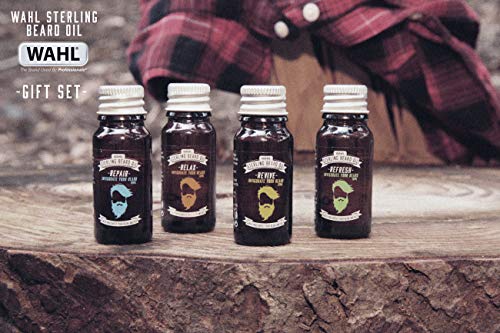 Wahl Beard Oil Gift Set, Beard Softener to Nourish Skin and Hair, Moisturiser to Stop Beard Itch, Beard Moisturiser, Beard Care for Men, Smooth and Soft Facial Hair, Hydrate and Condition - Image 4