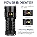 Semlos 10000 Lumen Flashlight, Super Bright Led Flashlight, Rechargeable Type-C 12xLEDs 4 Modes Torch with Insulation Protection Technology&Battery Indicator