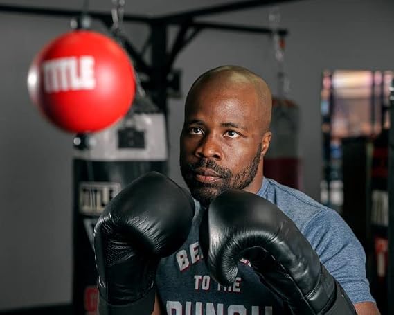 TITLE Boxing Quick Puncher 2.0 - Double End Bag, Speed Bags for Boxing, Punching Bag, Double End Punching Bags, Punching Bag for Adults, Boxing Bag, Boxing Equipment, Reaction Bag