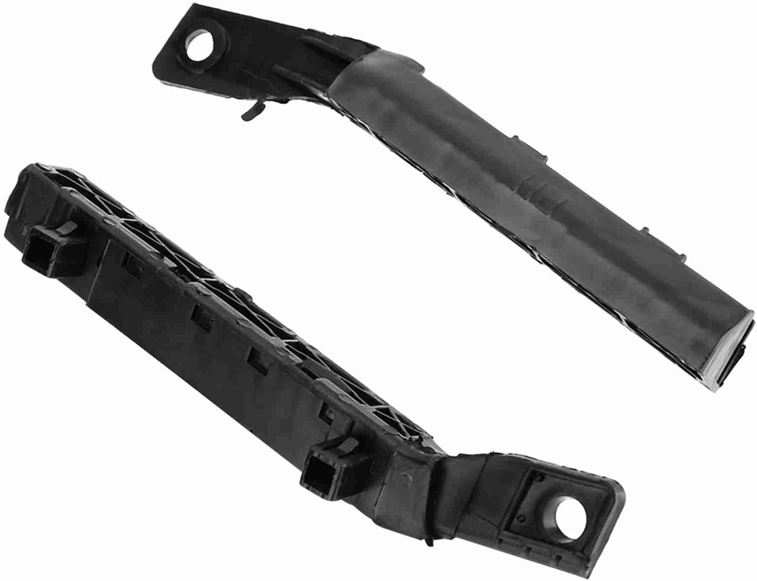 Bumper Support Bracket ABS Black 2 Pack for 2007 2012 Versa Front Bumper Reinforcement Bracket Compatible