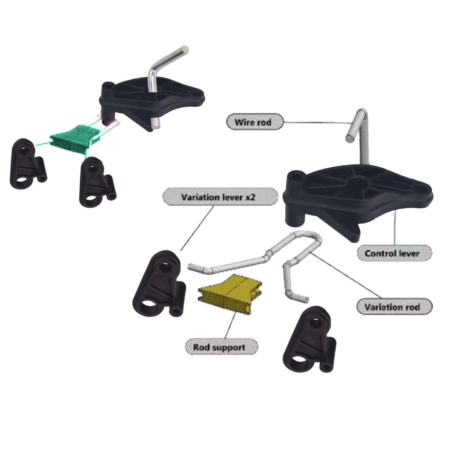 Amazon.com: GT79244 MIA12482 Secondary Variator Pulley & MIA12755