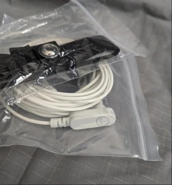 Fitted Grounding Sheets for Earthing, 5% Silver Fiber + 95% Certified Organic Cotton for Better Sleep and Pain Relief. Deep Pockets. Includes Grounding Wristband & Cords