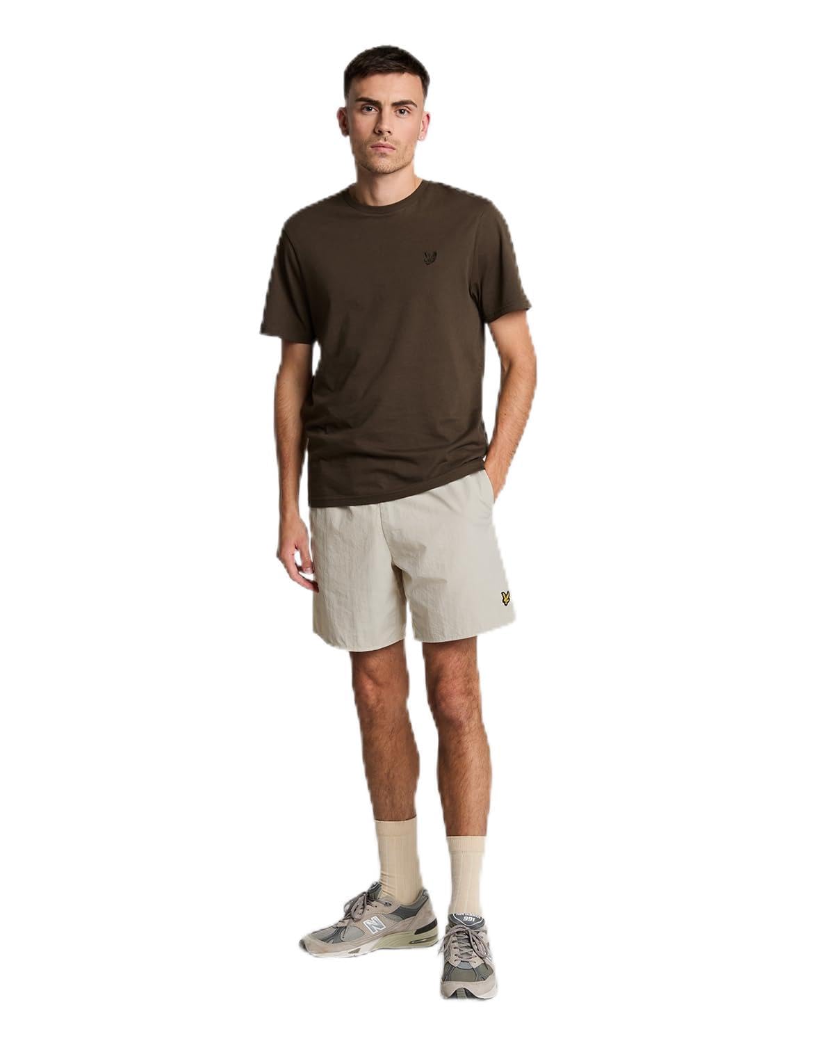 Lyle & Scott Lyle & Scott Swimwear Plain Swimshort W870 Cove, XL Shorts Homme (Lot de 1)