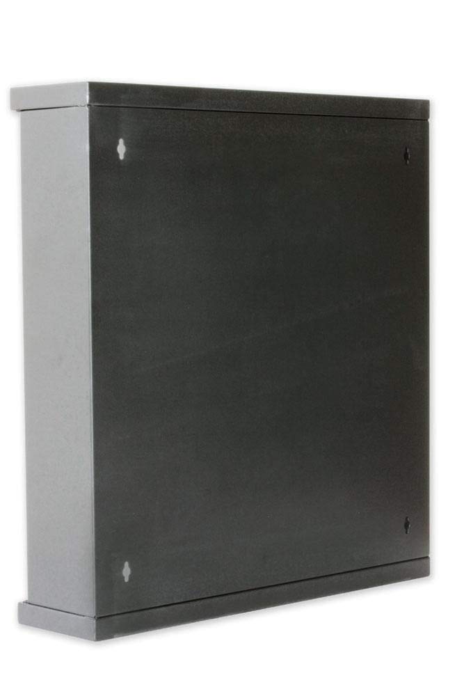 Techly Professional 027965 Armadio Rack 19" Flat a Muro p.15cm 12 unità Sezione Unica Nero Nero