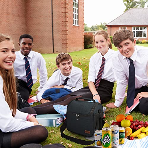 Miycoo Insulated Lunch Box For Women Men Leakproof Lunch Bag For Outdoor Work With Shoulder Belt, (Blue,11L) #TOP5