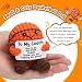 YUEYUQIU Basketball Coach Appreciation Gifts for Women Men - Thank You Gifts for Teacher Coach, Handmade Crochet Basketball Present for Retirement Birthday Graduation - Thank You for Helping me Grow