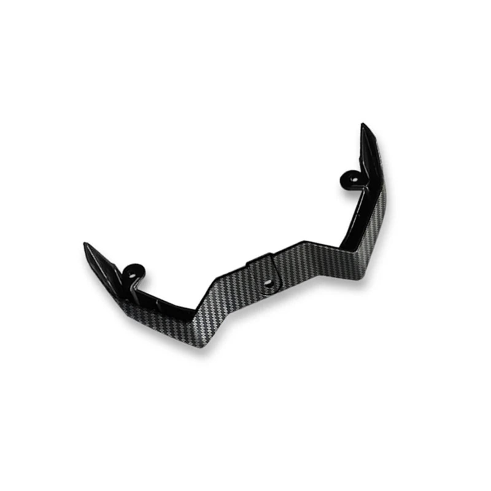 Front Bumper Splitter dachowy Pasuje do YAMAHA MT-07 FZ-07 MT07 FZ07 2018 2019 2020 Osłona aerodynamiczna Winglet przedniego skrzydła Spoiler Owiewka