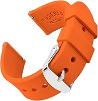 Archer Watch Straps Soft Silicone Quick Release Bands - Ultra-Comfortable, Waterproof, Universal Fit for Men & Women