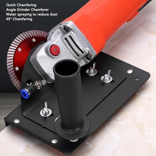 Outil meuleuse d'angle SEAFRONT avec support en fer rigide et kit d'arrosage 45° - 4