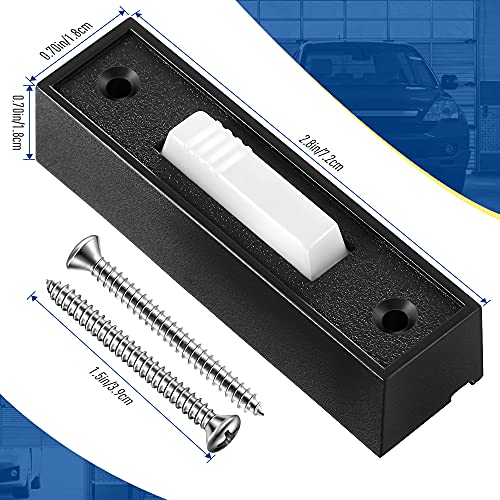 Fiada DR-FIADA-0059Q Lighted Doorbell Button, Garage Door Opener Switch With Led Light, 41A4166 Wall Mounted Push To Exit Ringer Button  thumb #2