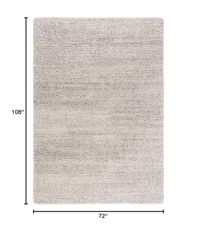 Tapete SAFAVIEH Hudson Shag 6' x 9' Ivory & Grey miniatura 3