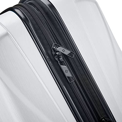 Image of Samsonite Centric 2 Hardside Expandable Luggage with Spinners | Snow White | 2PC SET (Carry-on /Medium)
