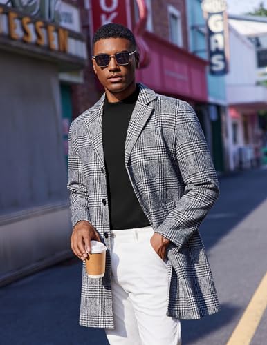 COOFANDY Mock Turtleneck for Men Short Sleeve Casual Stylish Basic Top Stretch Sweater Skin-Friendly Material4