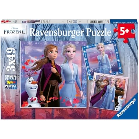 Ravensburger Disney Frozen 2 - 3 X 49 Piece Jigsaw Puzzles Cover