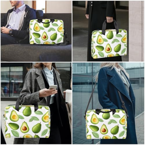 Maletín para portátil de 15.6 pulgadas tipo bolso bandolera miniatura 2