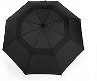 Vista 26 de MRTLLOA Paraguas para golf extragrande con apertura automática de 54, 62, 68 o 72 pulgadas, toldo doble ventilado, resistente al viento e