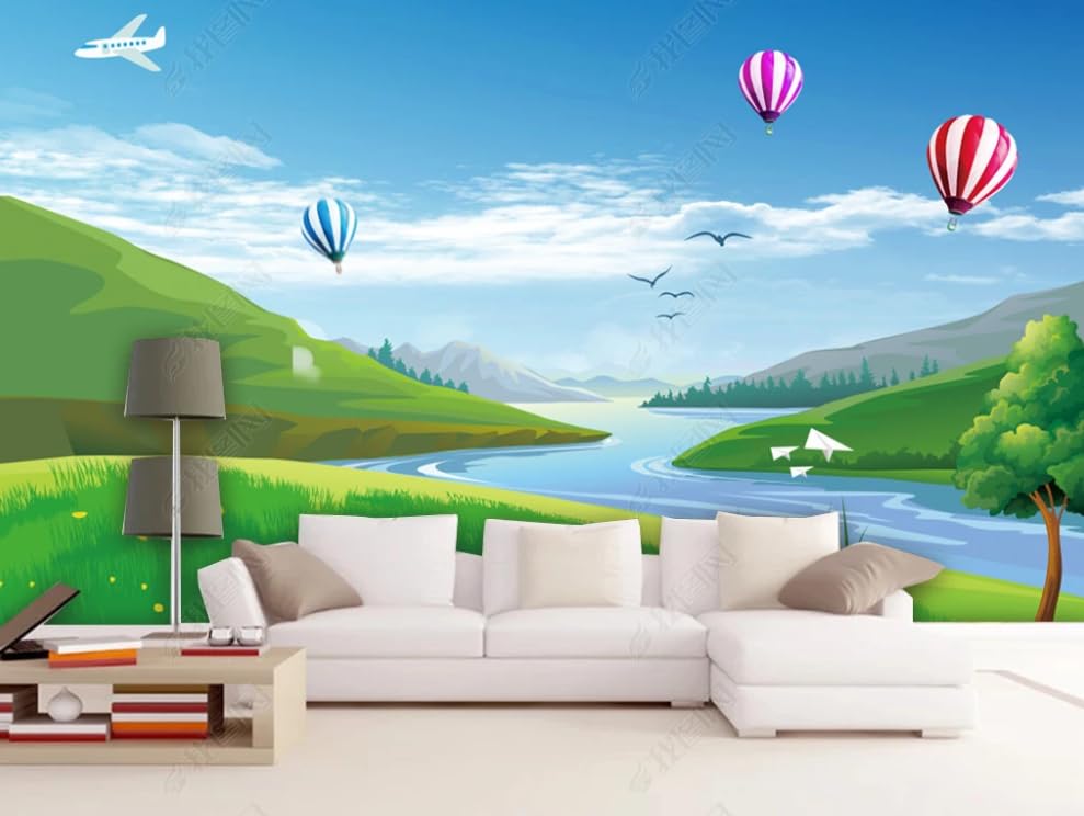 Papier peint intissé fleurs pose facile poster geant mural lavable pour restaurant et salon - 2