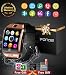 Smart Watch With Camera, Bluetooth Smartwatch Waterproof Cell Phone Watch Smart Wrist Watch With Touch Screen Smart Watches For Android Phones Samsung Iphone 7 Kids Women Men